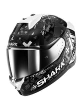SHARK SKWAL I3 HELLCAT CAPACETE INTEGRAL MOTO PRETO CROMADO PRATA